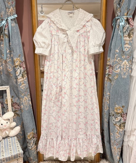 hardys古着vintage花柄ロングワンピースヴィンテージ【SALE