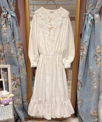 80s vintage pastel flower no sleeve dress
