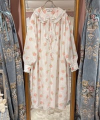 80s vintage flower pattern dress