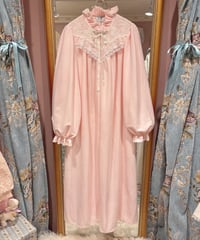 80s vintage flower embroidered lace dress