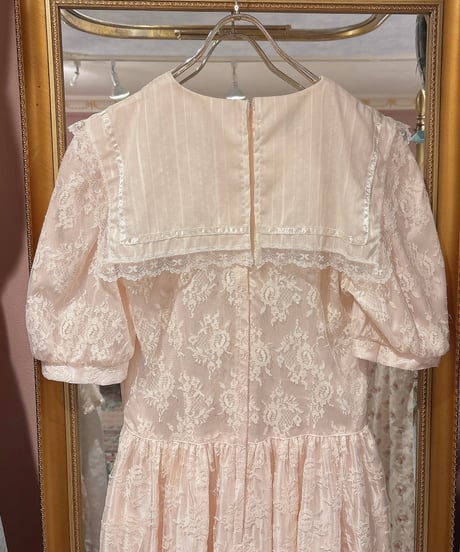 GUNNE SAX vintage sailor collar lace dress