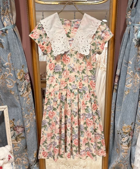hardys古着vintageブルーロングワンピースヴィンテージ hardys古着vintageロングワンピースブルーヴィンテージ
