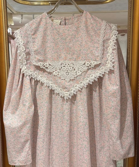 GUNNE SAX vintage sailor collar flower dress