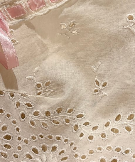 60s vintage satin ribbon no sleeve lace dress