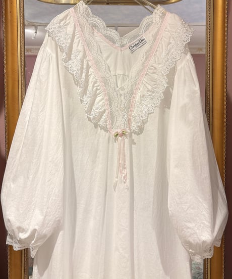 Christian Dior vintage lace gown dress