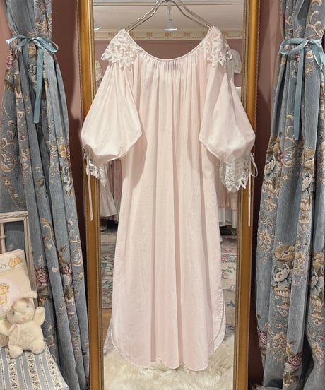 80s vintage crochet lace collar dress