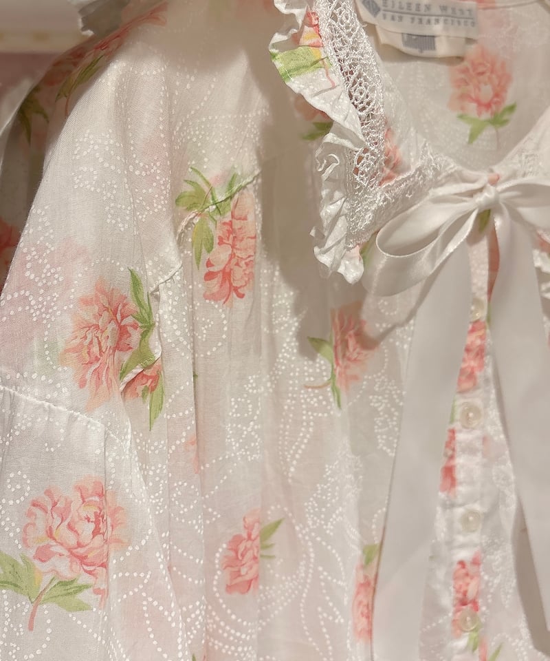80s vintage flower pattern dress | HARDYS