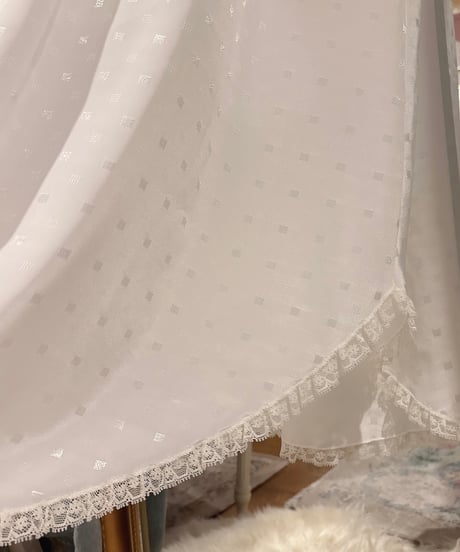 70s vintage ribbon lace-up satin dress