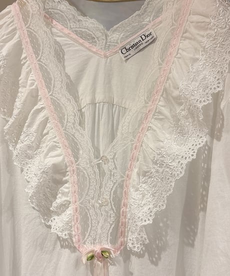 Christian Dior vintage lace gown dress