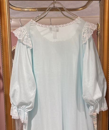 80s vintage flower embroidered pattern dress