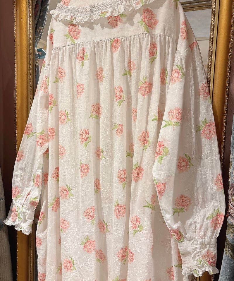 80s vintage flower pattern dress | HARDYS
