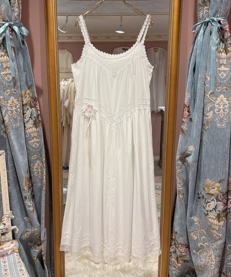 VICTORIA'S SECRET 80s vintage flower motif camisole dress