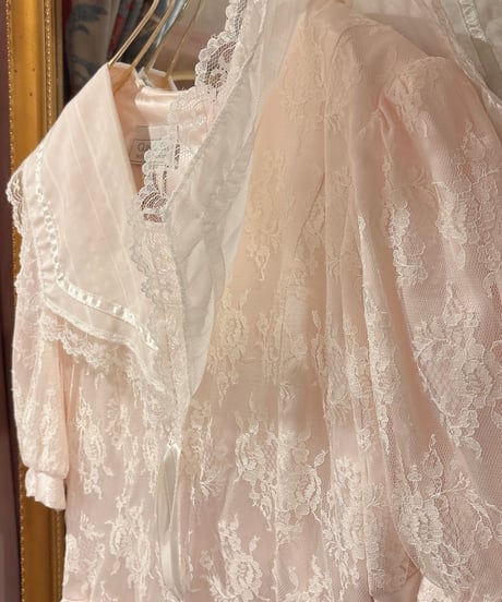 GUNNE SAX vintage sailor collar lace dress