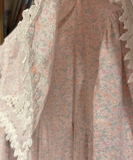GUNNE SAX vintage sailor collar flower dress