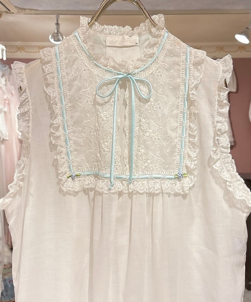 60s vintage lace-up no sleeve dress | HARDYS