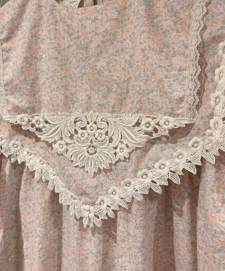 GUNNE SAX vintage sailor collar flower dress