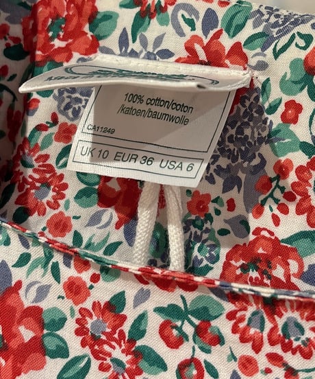 Laura Ashley vintage flower pattern dress