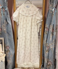 80s vintage ribbon flower bouquet dress