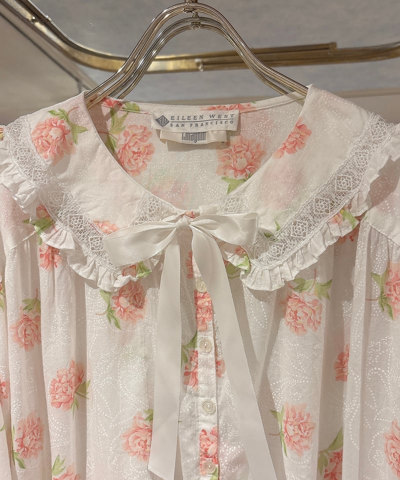 80s vintage flower pattern dress | HARDYS