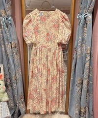 Laura Ashley vintage puff sleeve flower dress