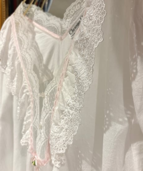 Christian Dior vintage lace gown dress