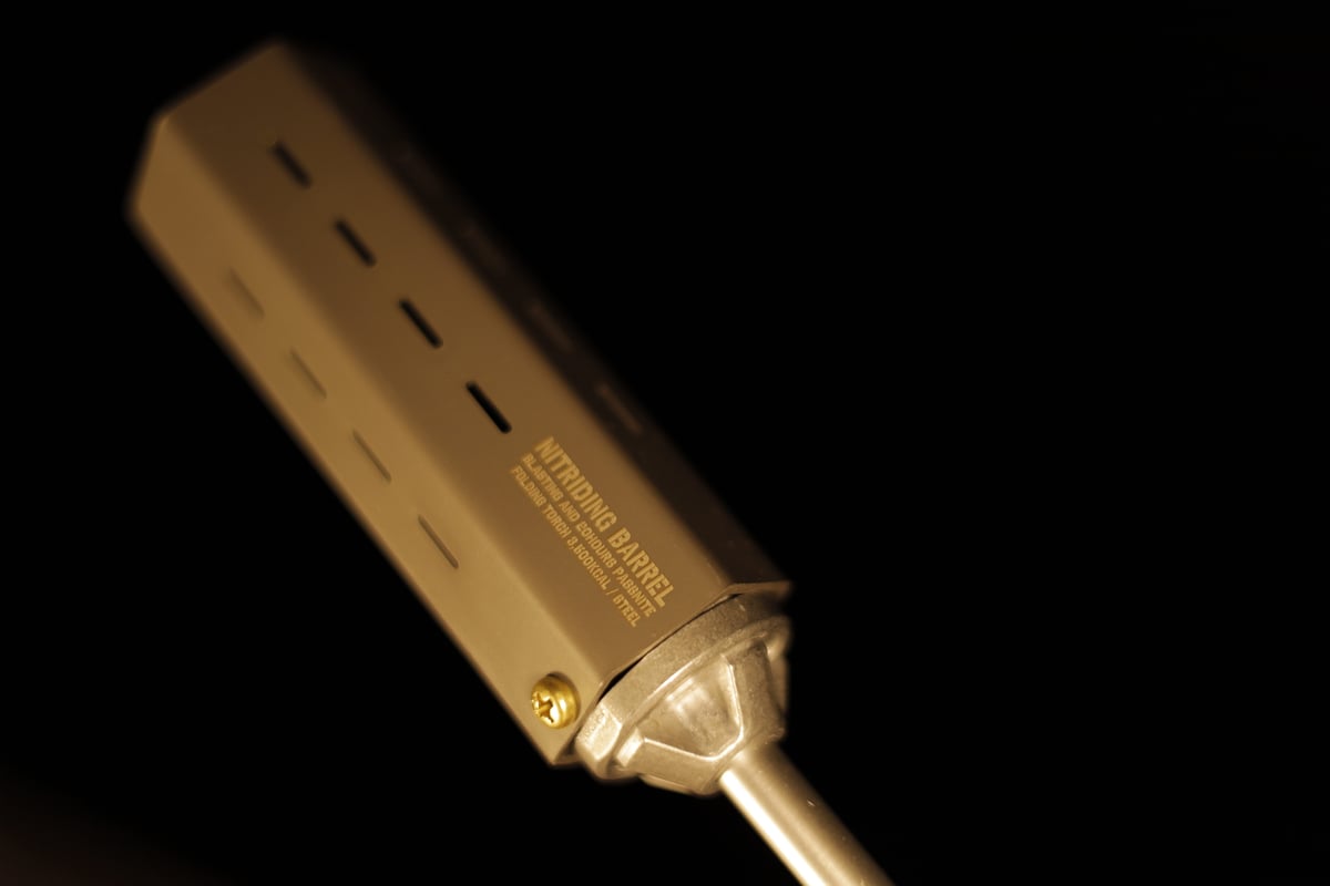 新品未使用NITRIDING BARREL &amp; HANDLE STRAIGHT NITRIDING BARREL & HANDLE STRAIGHT | DAMAGE MARK