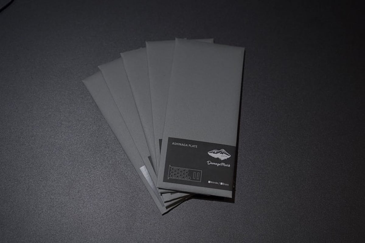 ASHINAGA PLATE NITRIDING | DAMAGE MARK