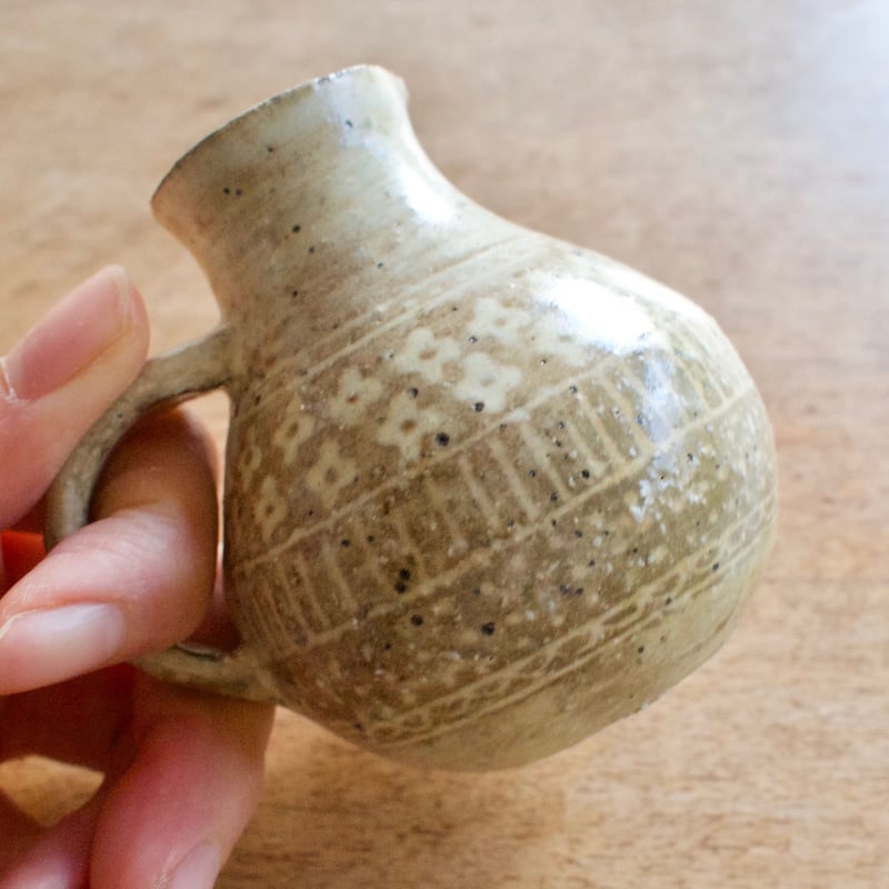 申相浩作　三島手花入 三島手フラワーベース(C) ／Mishimade Flower Vase(C) | te to