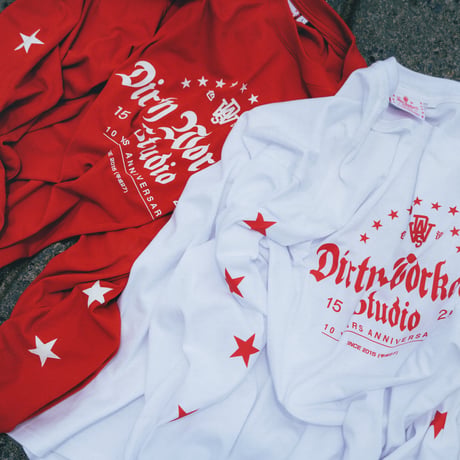 DWS ANNIVERSARY L/S TEE_RED※受注販売