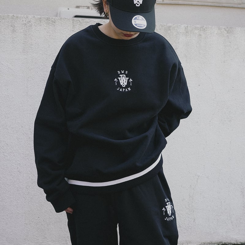 DWS JAPAN 14oz “ Team” Sweatpants 14oz “Home Team” Sweatpants_Black | DWS STORE