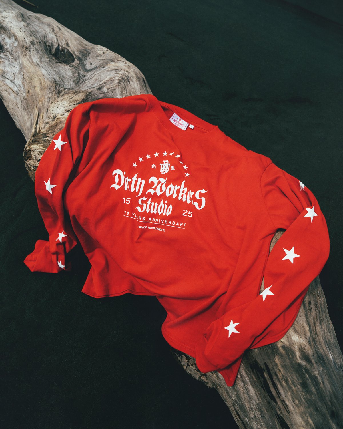 DWS ANNIVERSARY L/S TEE_RED※受注販売 | DWS STORE