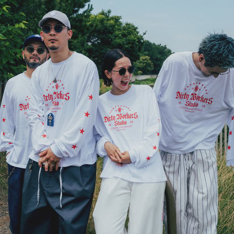 DWS ANNIVERSARY L/S TEE_WHITE※受注販売