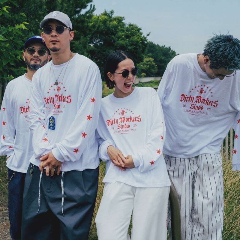 DWS ANNIVERSARY L/S TEE_WHITE※受注販売 | DWS STORE