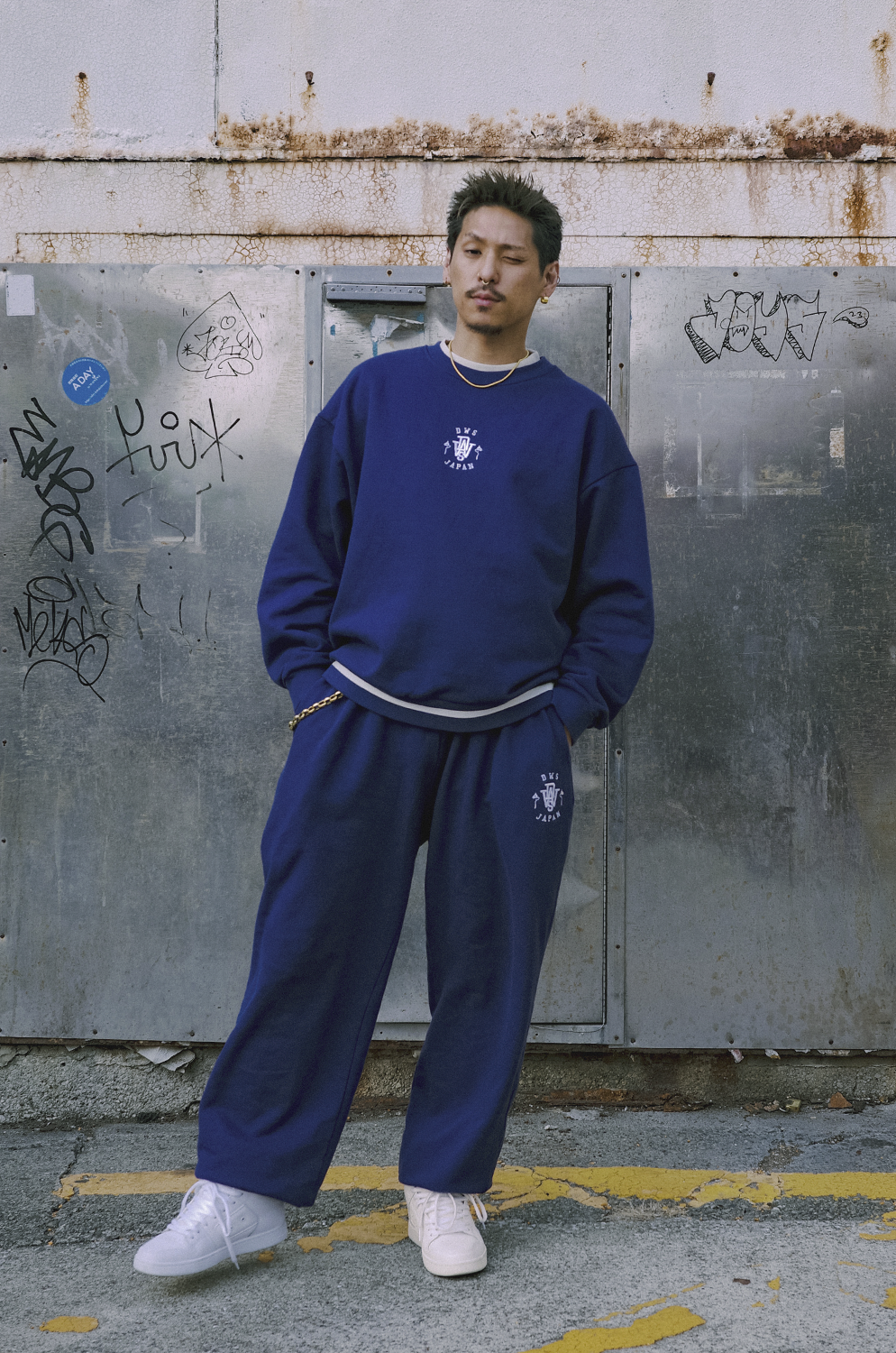 14oz “Home Team” Sweatpants_LA Blue | DWS STORE