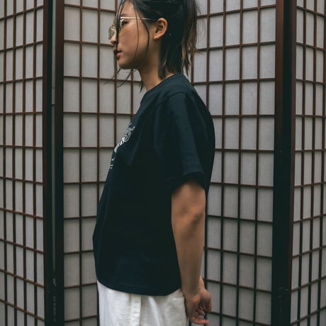 DWS 10YEARS GLOW IN THE DARK-PRINT TEE_BLACK※受注販売