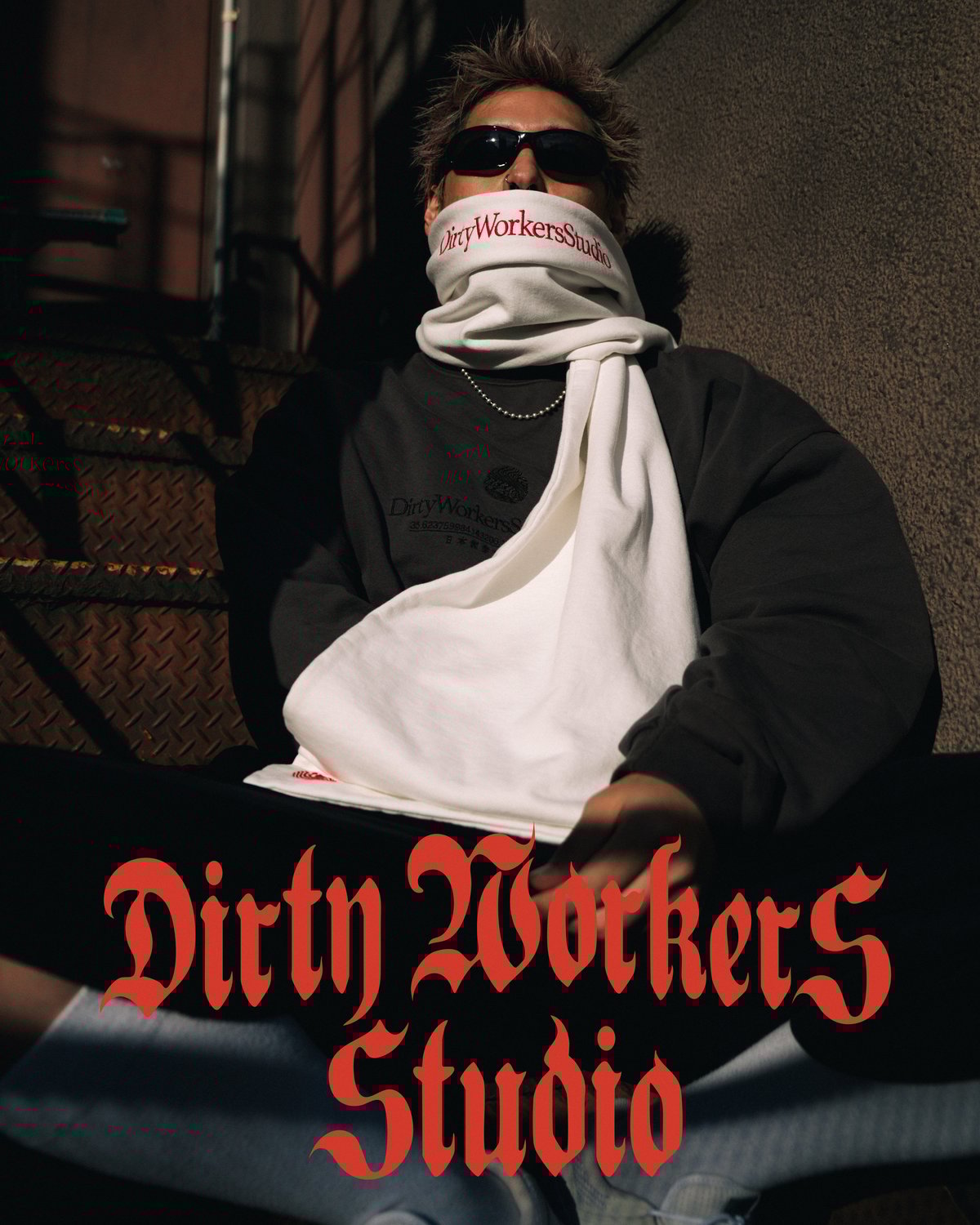 DWS SWEAT STOLE_Black※受注販売 | DWS STORE