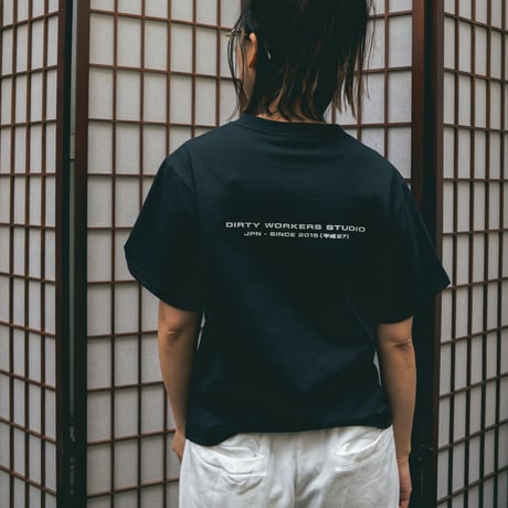 DWS 10YEARS GLOW IN THE DARK-PRINT TEE_BLACK※受注販売
