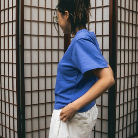 DWS 10YEARS GLOW IN THE DARK-PRINT TEE_BLUE※受注販売