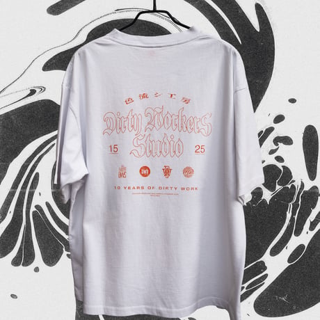 DWS BAND S/S Tee_WHITE※数量限定