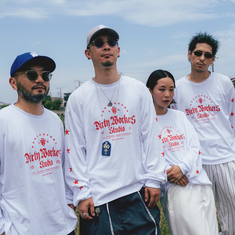 DWS ANNIVERSARY L/S TEE_WHITE※受注販売