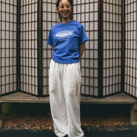 DWS 10YEARS GLOW IN THE DARK-PRINT TEE_BLUE※受注販売