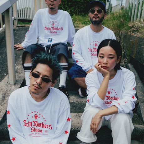 DWS ANNIVERSARY L/S TEE_WHITE※受注販売