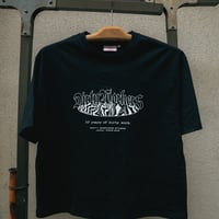 DWS 10YEARS GLOW IN THE DARK-PRINT TEE_BLACK※受注販売