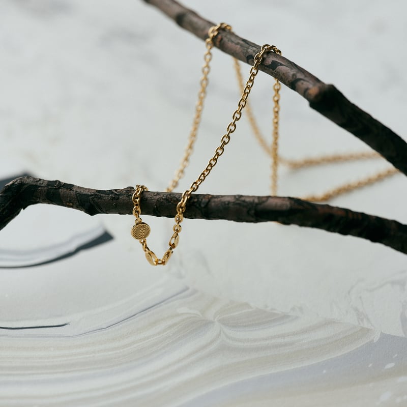 DWS x Echoes Brand 10YEARS ACCESSORY Chain Silv