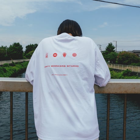 DWS ANNIVERSARY L/S TEE_WHITE※受注販売
