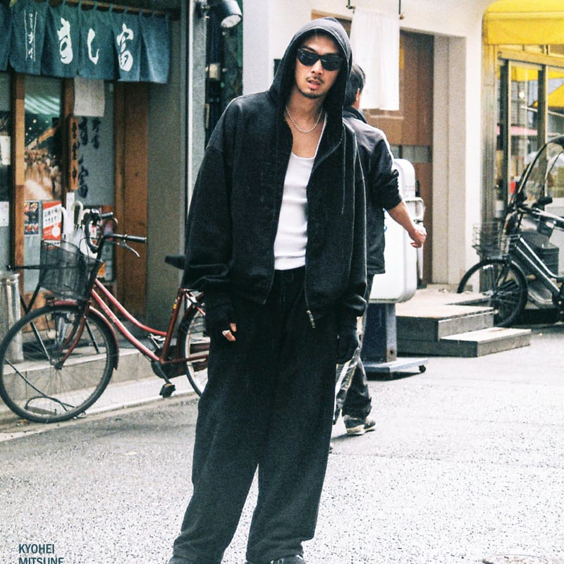 14oz “Home Town” Sweatpants_Black ※受注販売 | DWS S