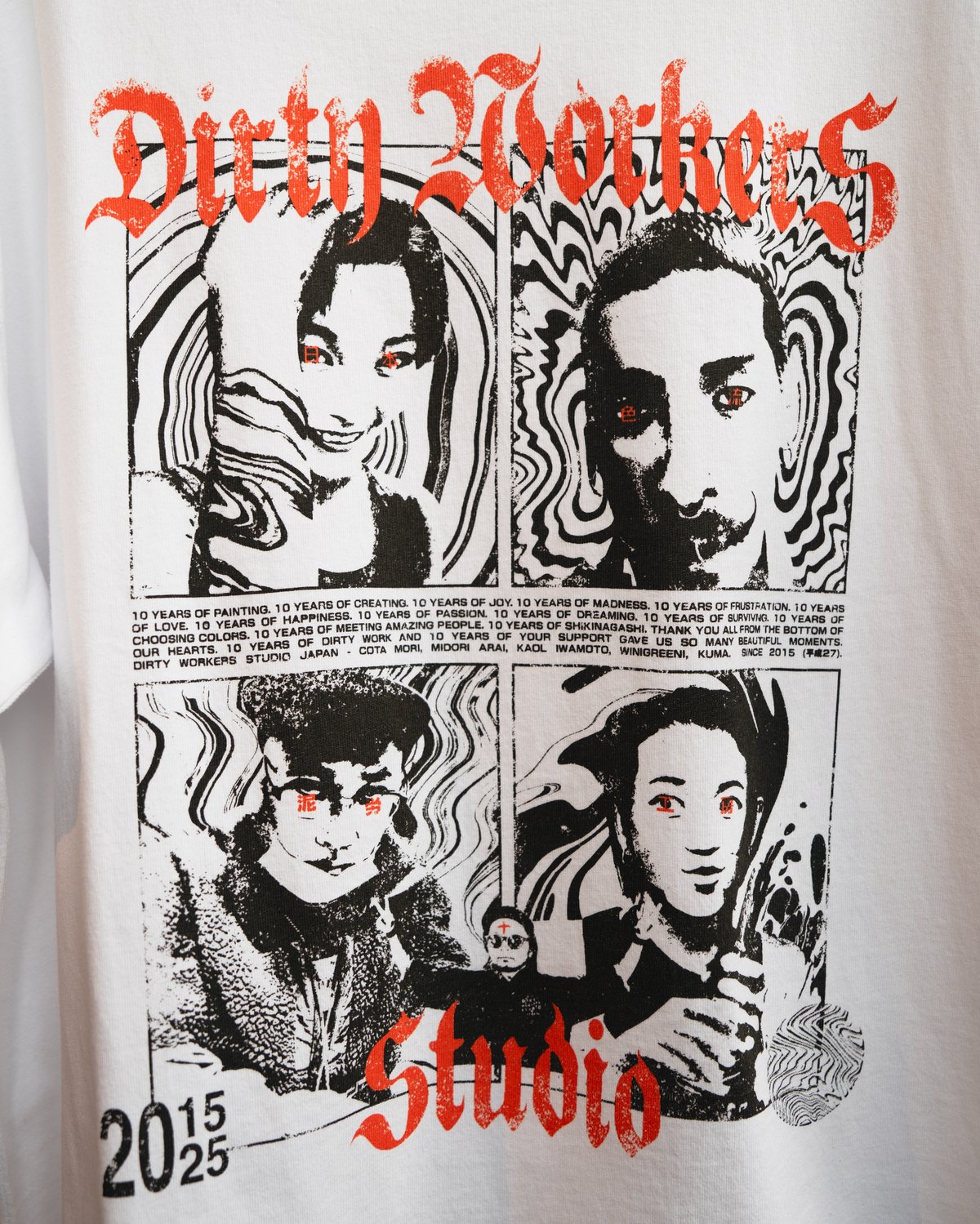 DWS BAND S/S Tee_WHITE※数量限定 | DWS STORE