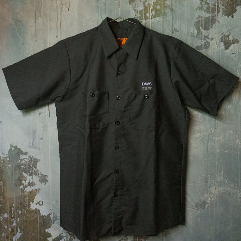 DWS”OLD LOGO”Work Shirt_Charcoal | DWS STORE 