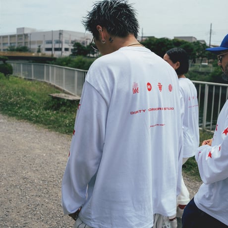 DWS ANNIVERSARY L/S TEE_WHITE※受注販売