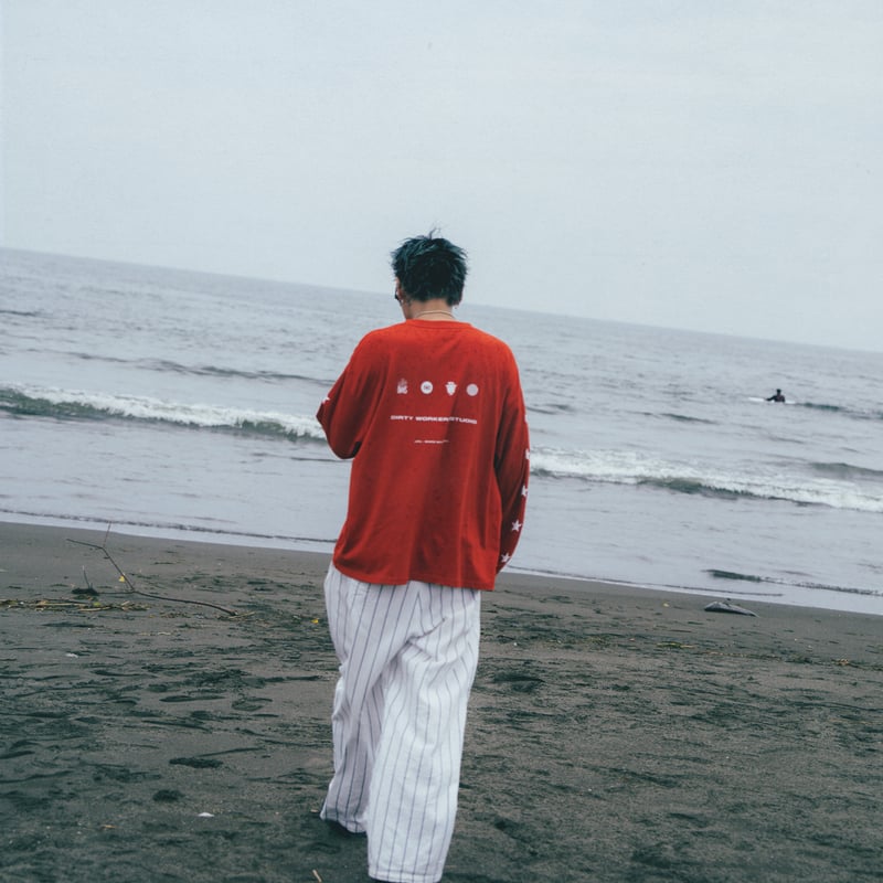 DWS ANNIVERSARY L/S TEE_RED※受注販売 | DWS STORE